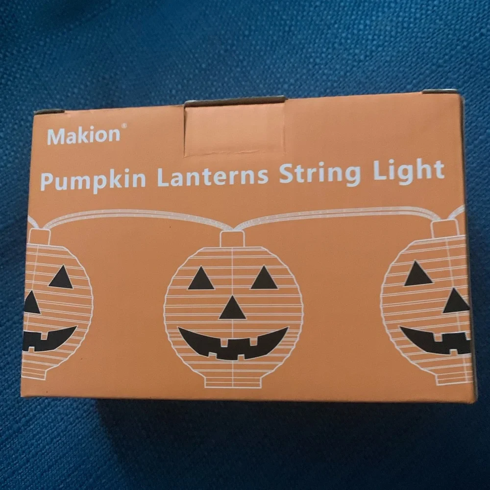 Halloween Lights Halloween Decorations Fairy Lights 10 Led Pumpkin Lanterns